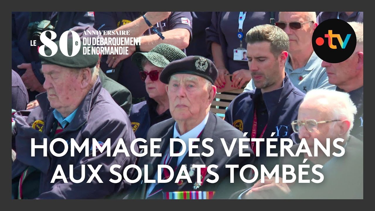 80ᵉ anniversaire du Débarquement : le voyage des vétérans pour rendre hommage à leurs camarades