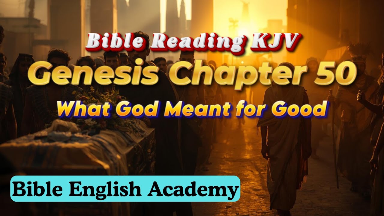 Genesis Chapter 50 — What God Meant for Good | KJV #biblereading #bibleaudio #biblereadingaudio