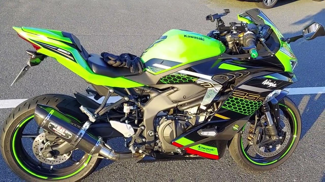ZX25R　USヨシムラサイレンサーの音（R77　50.8mm）3本目