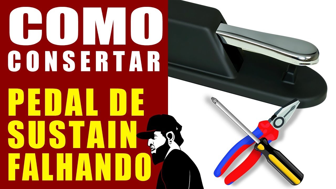 Como Consertar Pedal De Sustain Falhando | Tudo Sobre Teclado Musical (TSTMEP015)