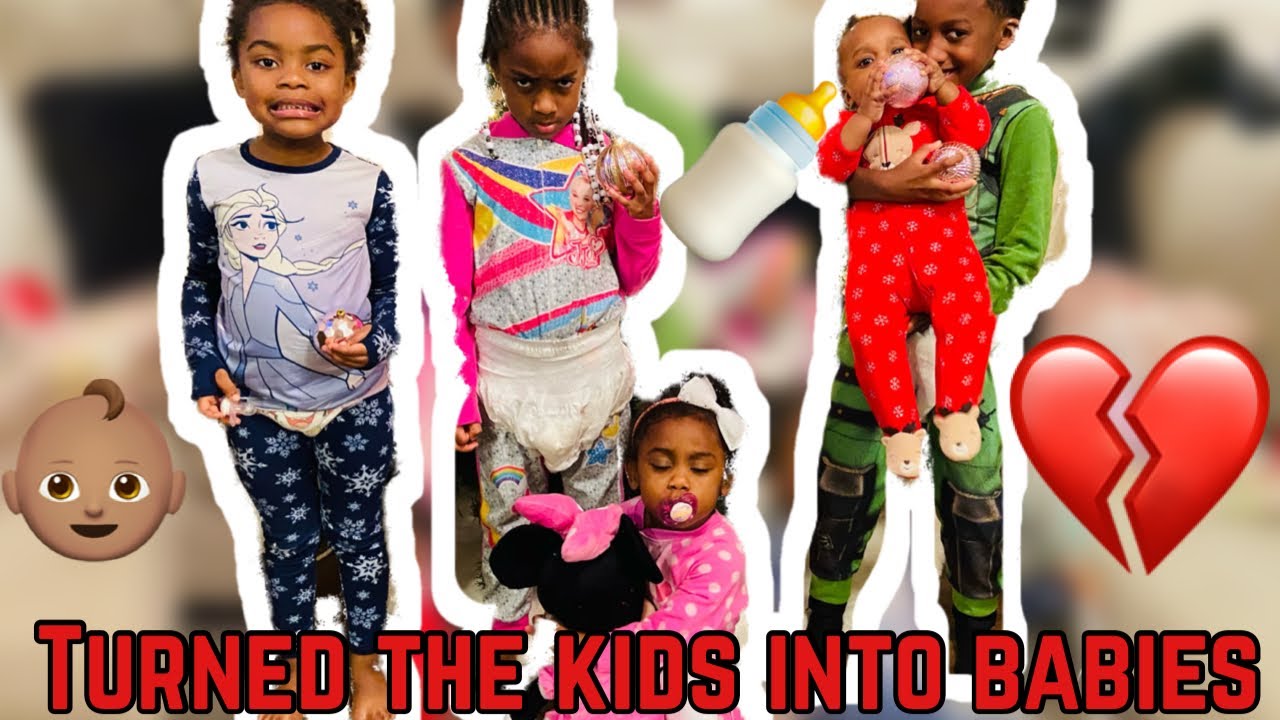 VLOGMAS Day 1: The kids last time TURNING INTO a baby 💔for Christmas 💔