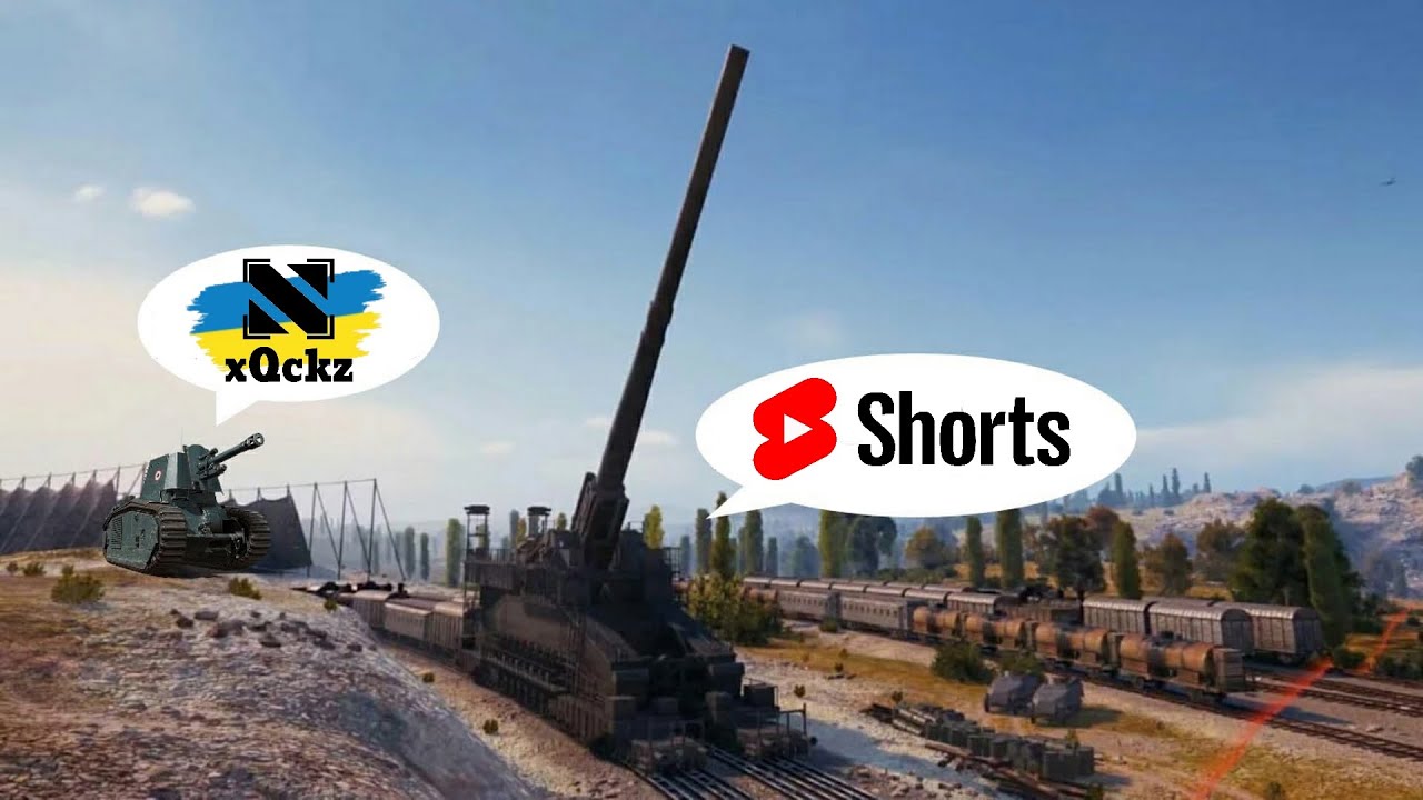 FV207 — ВИД ЗВЕРХУ НА WORLD OF TANKS! #shorts