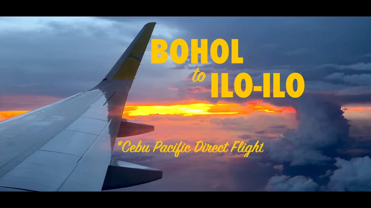 Panglao,Bohol to Ilo-Ilo I Direct Fligth