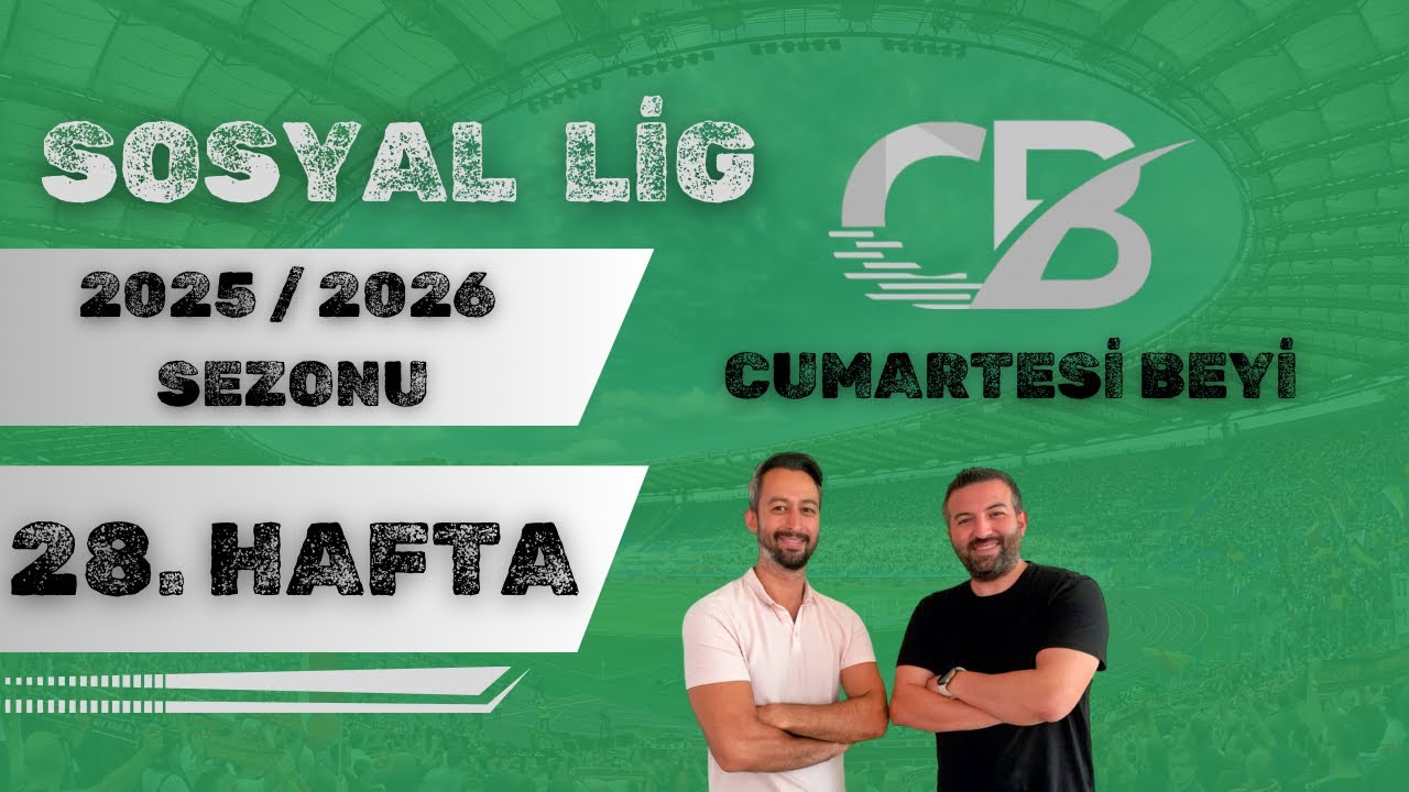 Sosyal Lig 28. Hafta Analizleri #tsvgs #fbvbjk  #sosyallig  