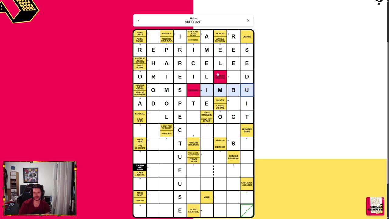 [REDIFF]Mots Fléchés - On s'en grille une (Grille du 25/02/26)