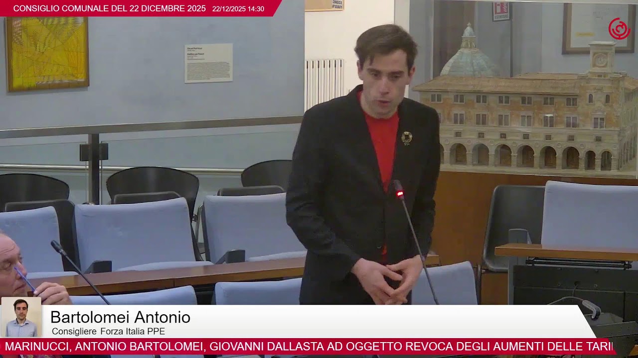 Consiglio Comunale del 22 Dicembre 2025