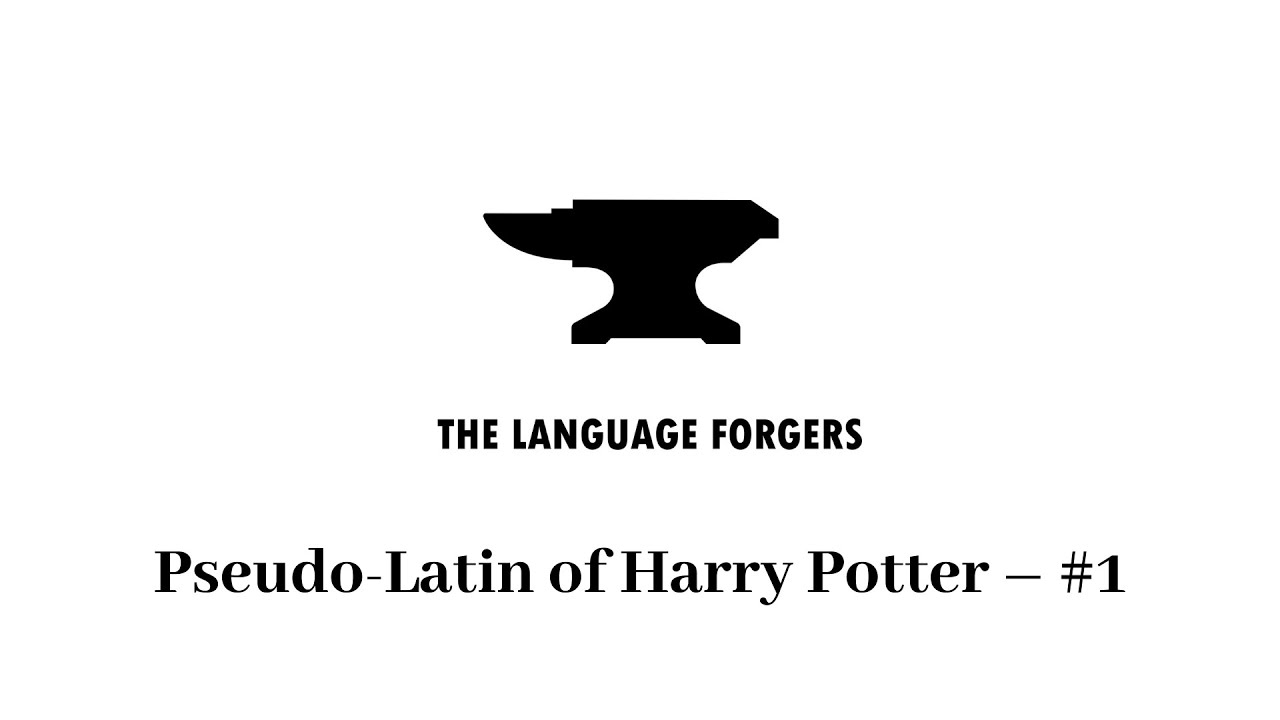 Pseudo-Latin of Harry Potter &ndash; #1
