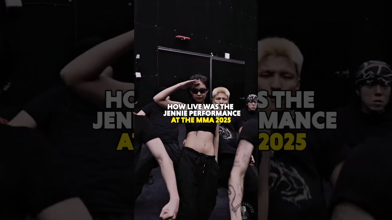 HOW LIVE WAS JENNIE PERFORMANCE AT MMA 2025 🔥