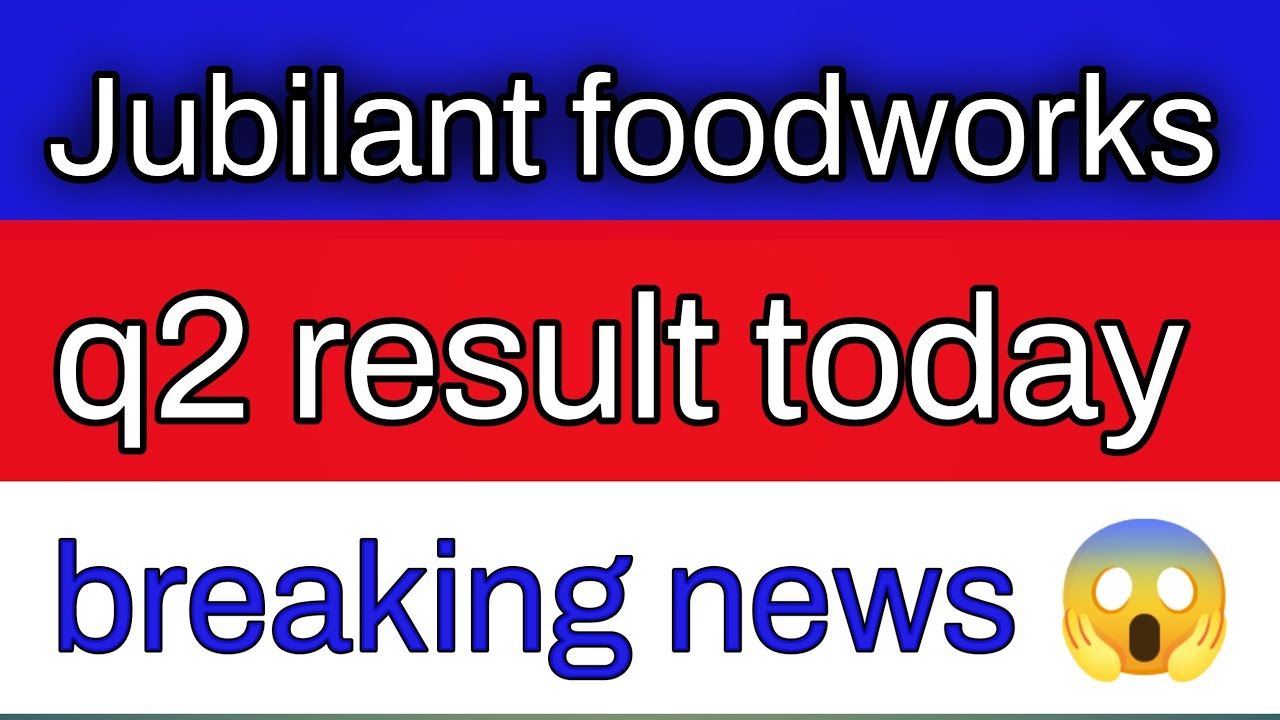 jubilant foodworks share q2 result|jubilant food share latest news|jubilant food share result| news