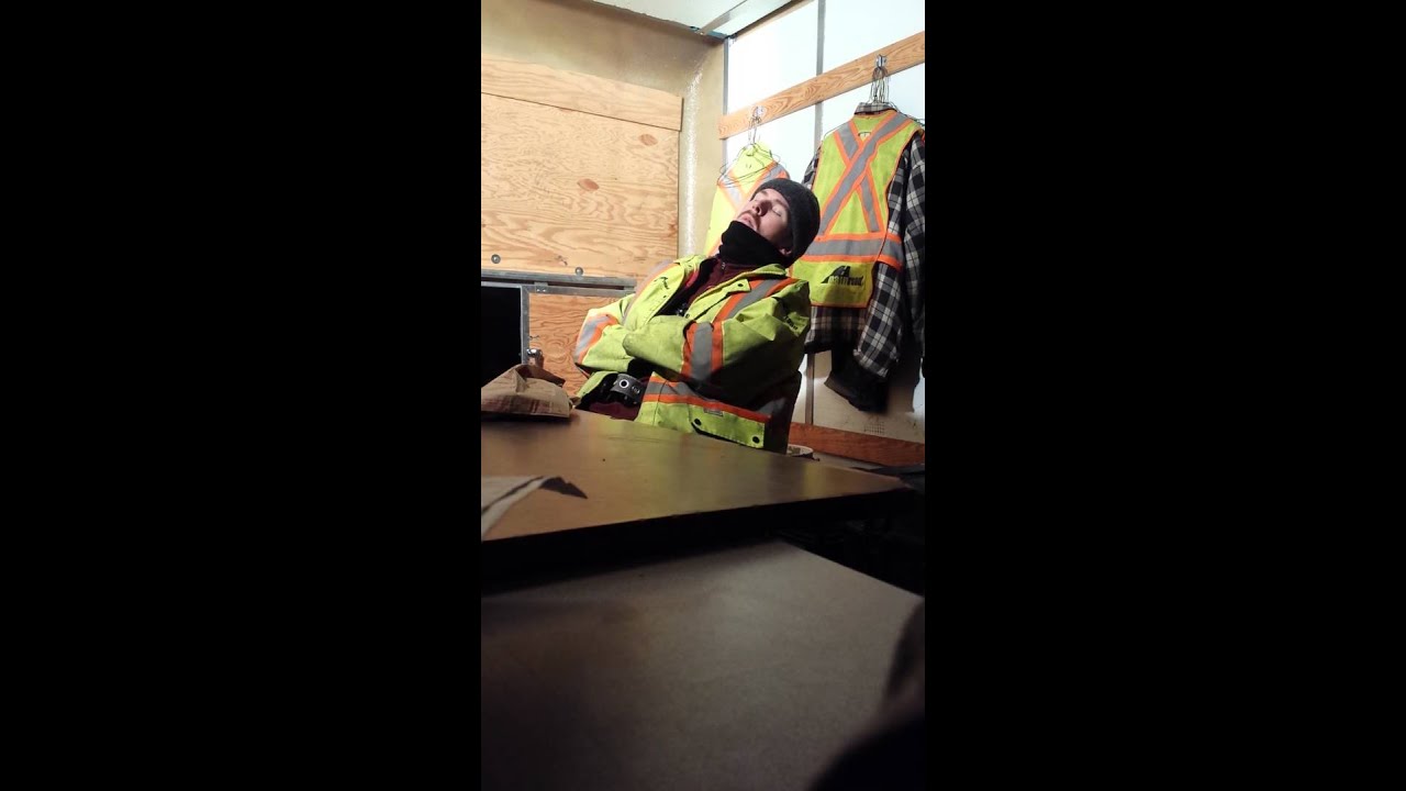 Richard sleeping and head bobbing