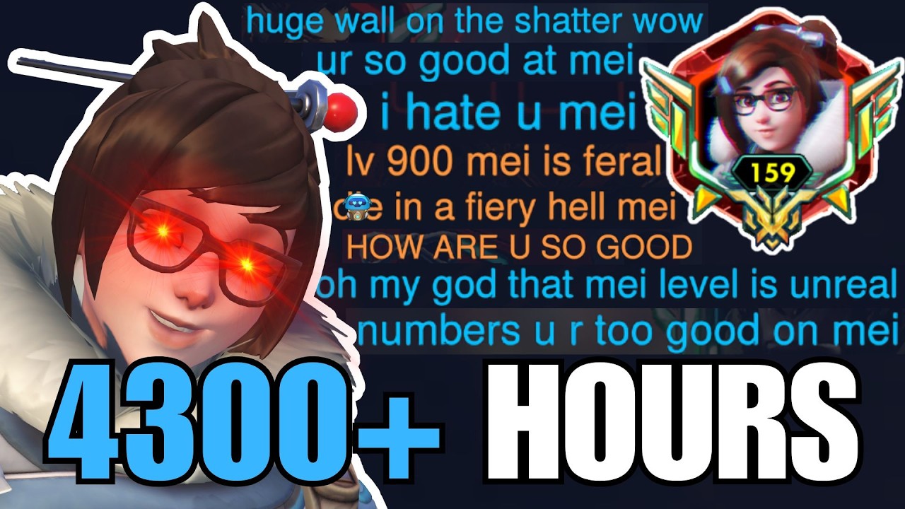 Как выглядят 4300+ часов игры на Мэй &mdash; Overwatch 2
