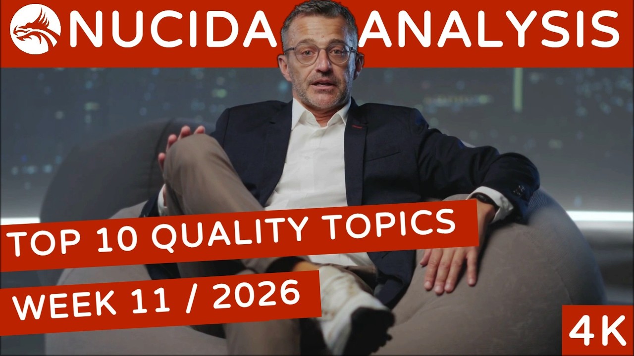 Forecast: Top 10 Hot Software Quality Topics Week 11 2026 | NUCIDA Group #softwarequality