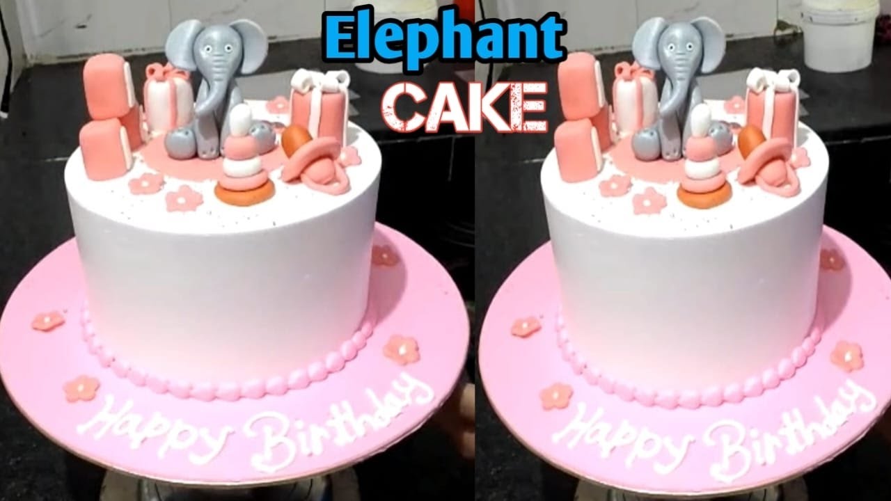 #trending #viral #video #cake #design #pinapple #flavour #Elephant #theme #cake #🎂🎂👈👌👌,🐘🐘🐘🐘🐘