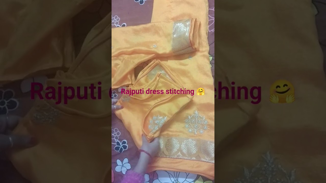 easy tips to sew rajputi dress 