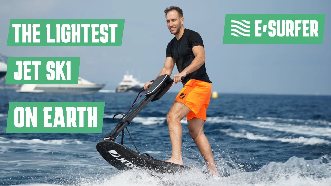 The lightest jet ski in the world - electric PWC