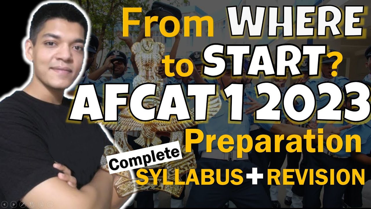 How to START AFCAT Preparation Plan | What is AFCAT?|  How to crack afcat exam on the first attempt