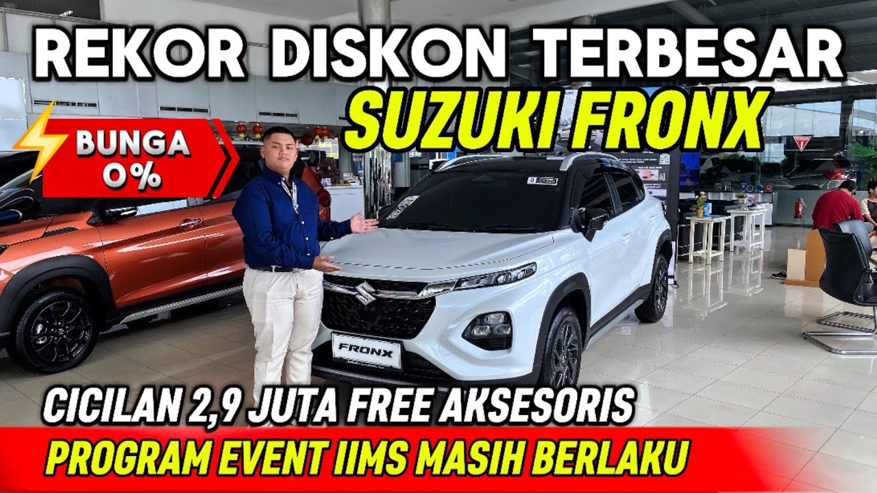 ‼️ REKOR DISKON TERBESAR ‼️ REVIEW SUZUKI FRONX ‼️ SUZUKI FRONX HYBRID TERBARU 2026 #fronx 