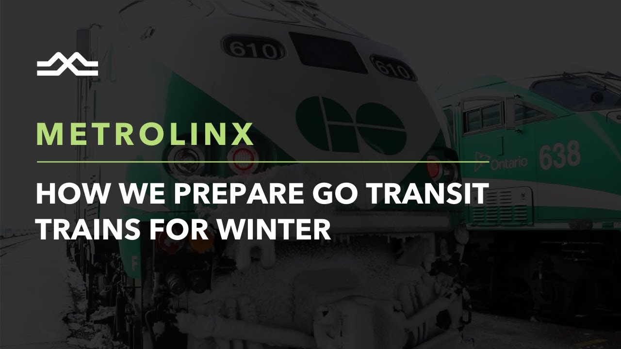 How we prepare the GO Transit train fleet for winter