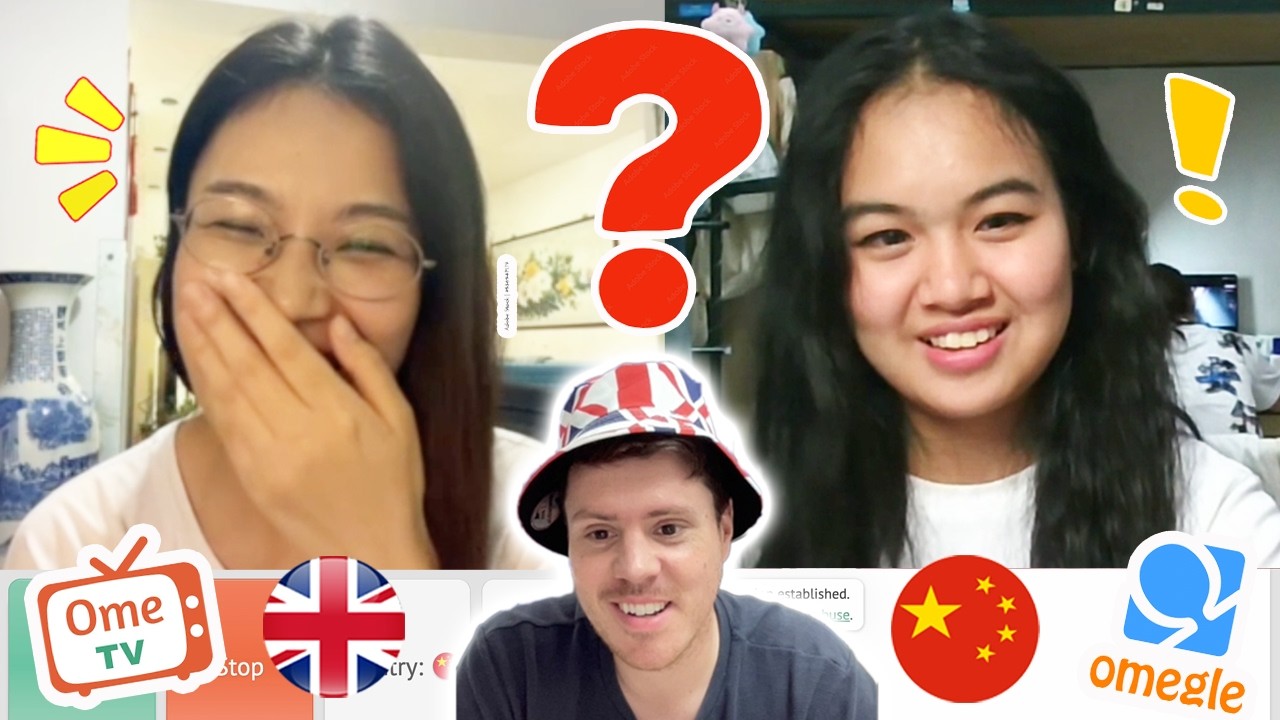 Chinese Speaking British Guy SHOCKS Girls by Speaking in FLUENT Chinese! - OmeTV