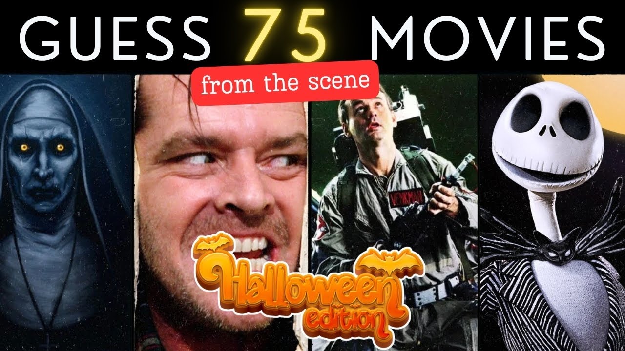 Guess the Halloween & Horror Movie by the Scene - 75 Scenes