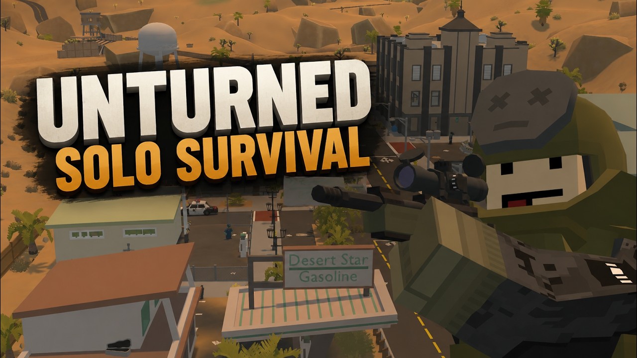 Я прошёл Unturned California 2 в одиночку, и вот что произошло... (Эпизод 1)