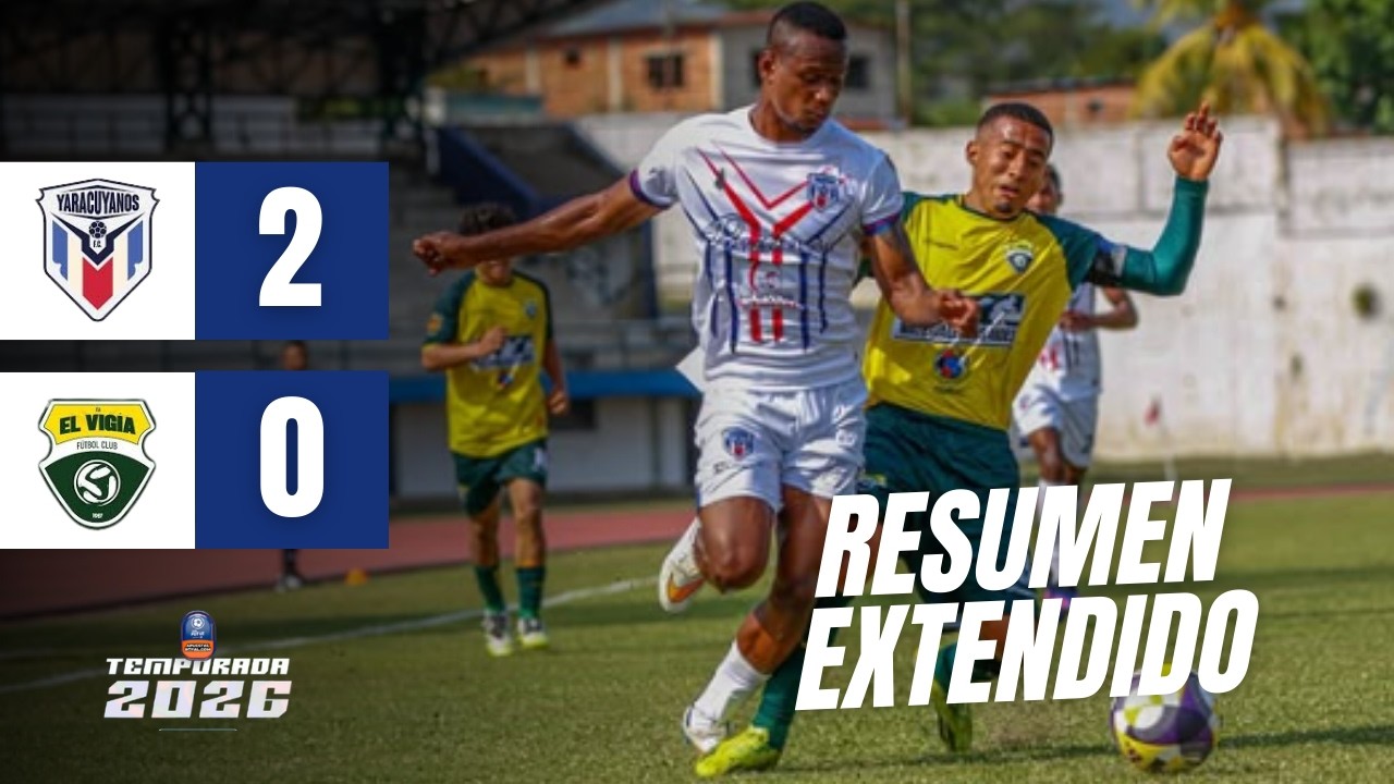 ¡YARACUYANOS CONTUNDENTE! | Yaracuyanos FC - El Vigía FC | RESUMEN Liga Futve 2 - Fecha 1