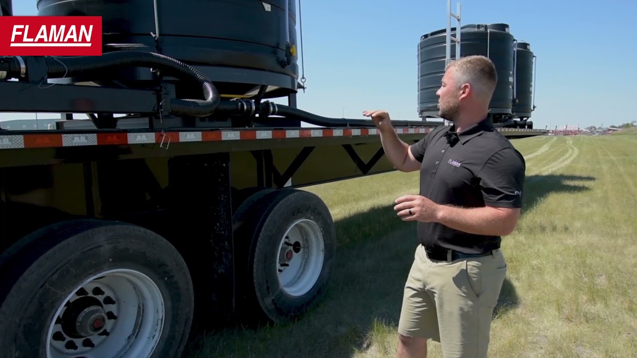 Flaman ST-9300 Sprayer Tender Trailer | Product Overview | Flaman Agriculture