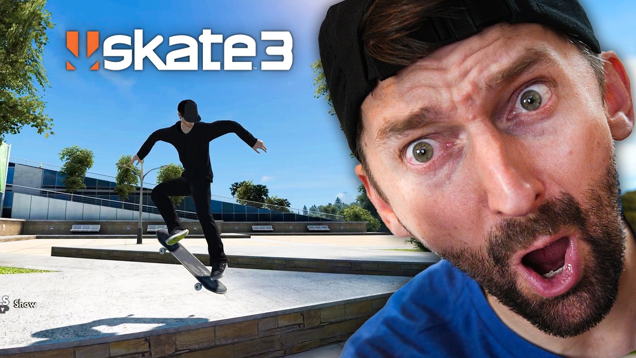 IRL VS Skate 3!? Manual Challenge