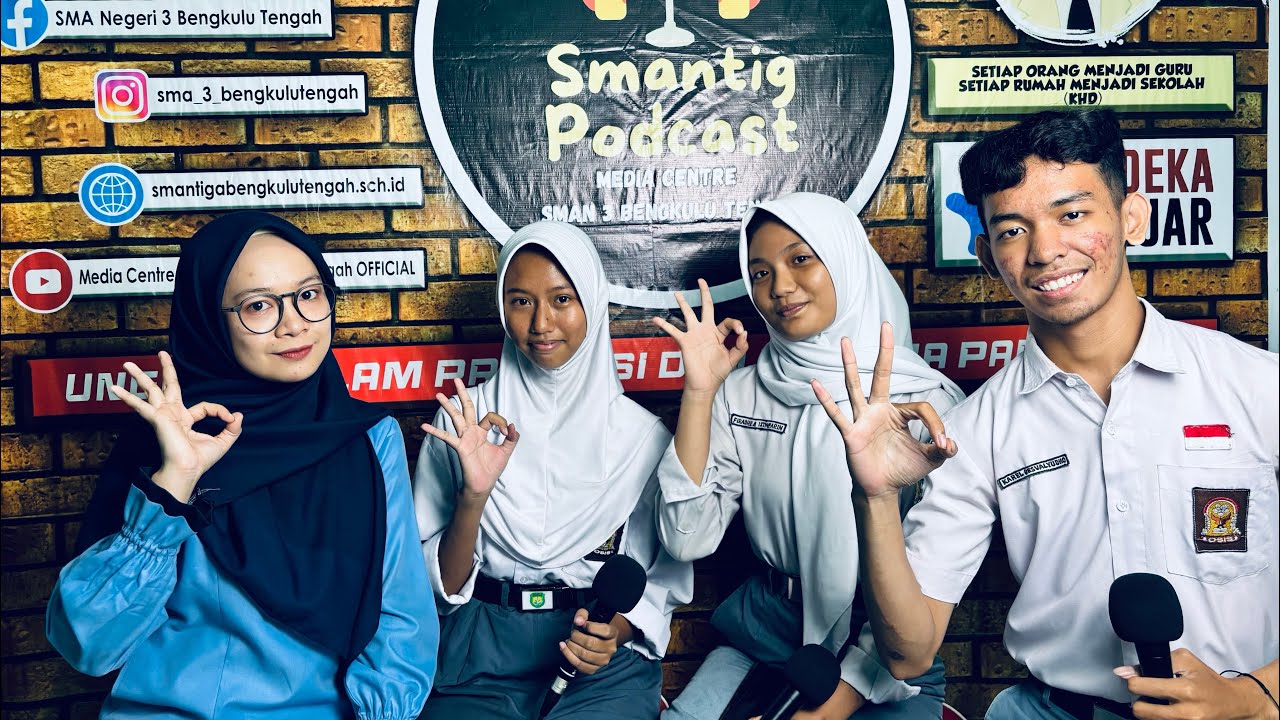 Live Smantig podcast|Bareng karel,syakila dan Dhea|go to Thailand | karya ilmiah internasional