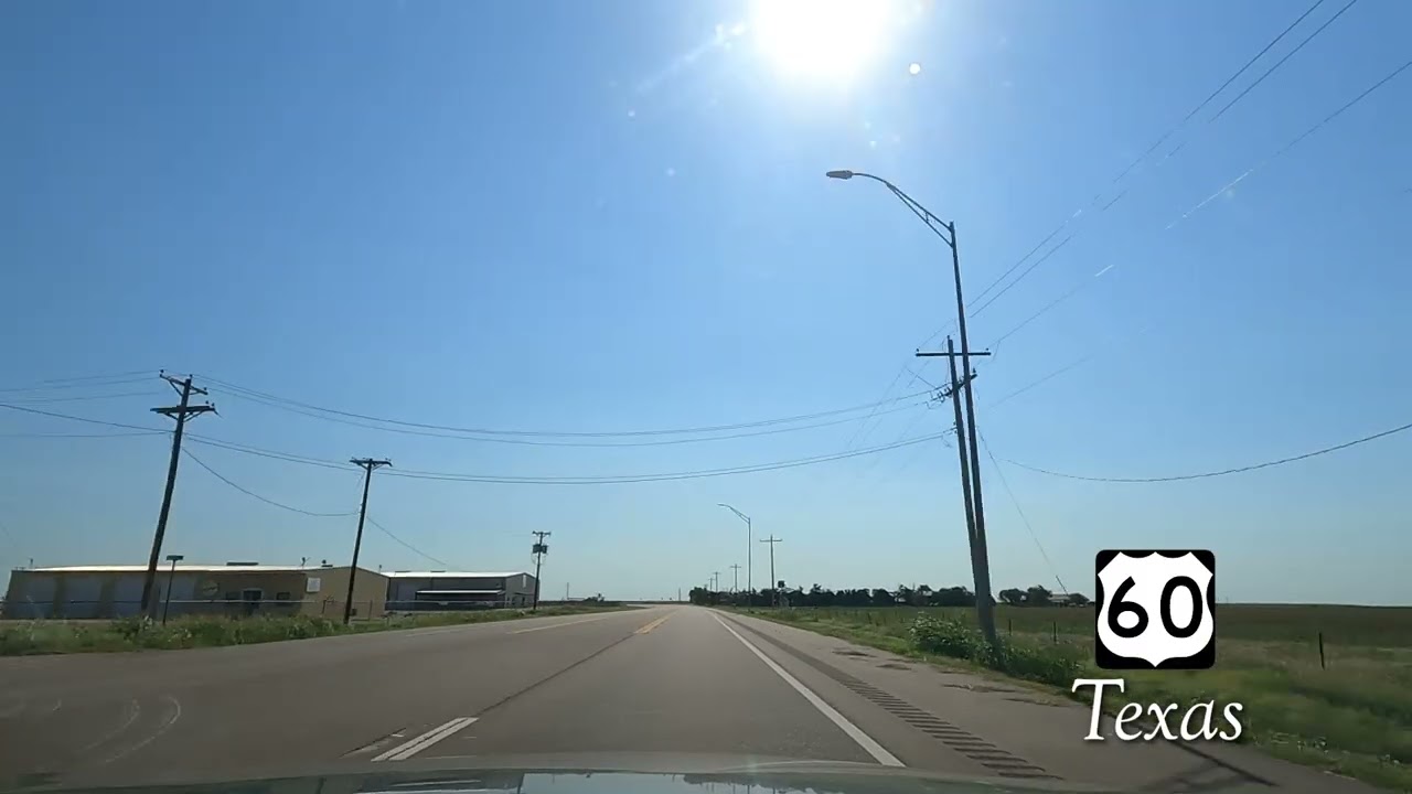 U S 60 East Part 9 (Pampa, TX to Seiling, OK)