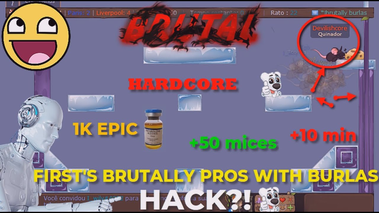 Transformice - FIRST'S BRUTALLY PROS WITH BURLAS [HACK?!] #23 | 2024.