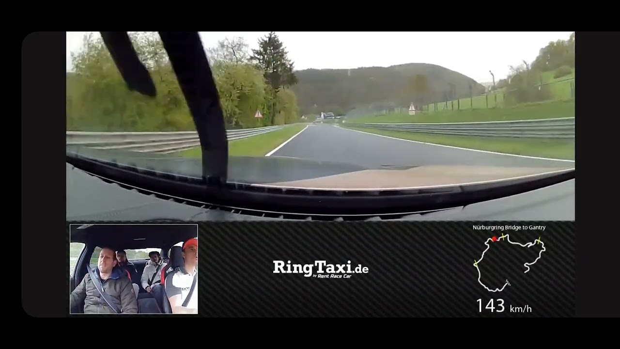 BMW M5 CS - Regenlinie - Rainline - N&uuml;rburgring Nordschleife - Ringtaxi