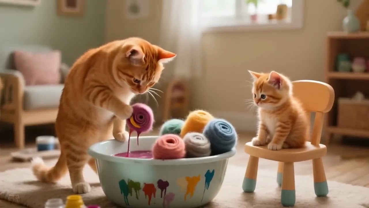 Mama Cat Adopted an Abandoned Bunny — Heartwarming Rescue Story 🐱🐰