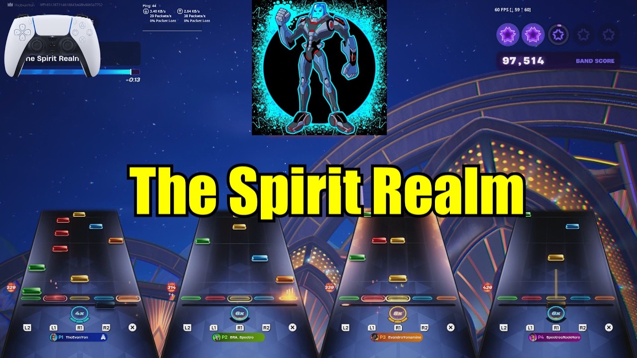 The Spirit Realm - Fortnite Festival Expert Full Band (Controller)