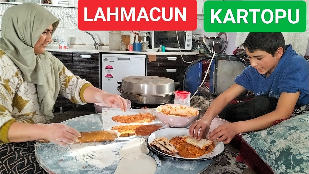 Kartopu Oynadık ve Lahmacun Pişirdik