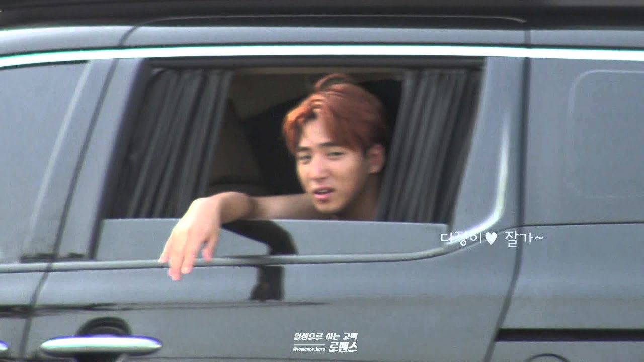 150811 아풋대 녹화하고 퇴근하는 바로 &hearts; B1A4