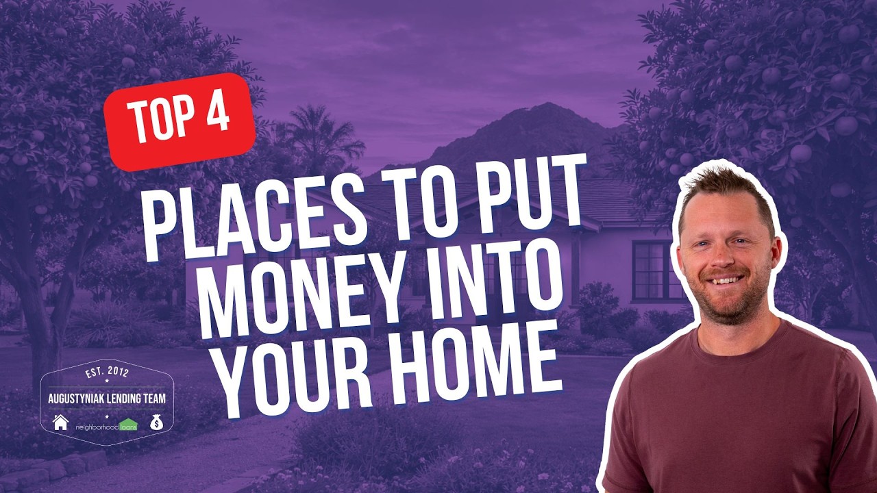 Top 4 Places to Invest Money in Your Home (That Actually Add Value) 🏡💰