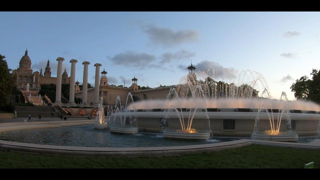 MONTJUIC Y PLAZA ESPAÑA BARCELONA