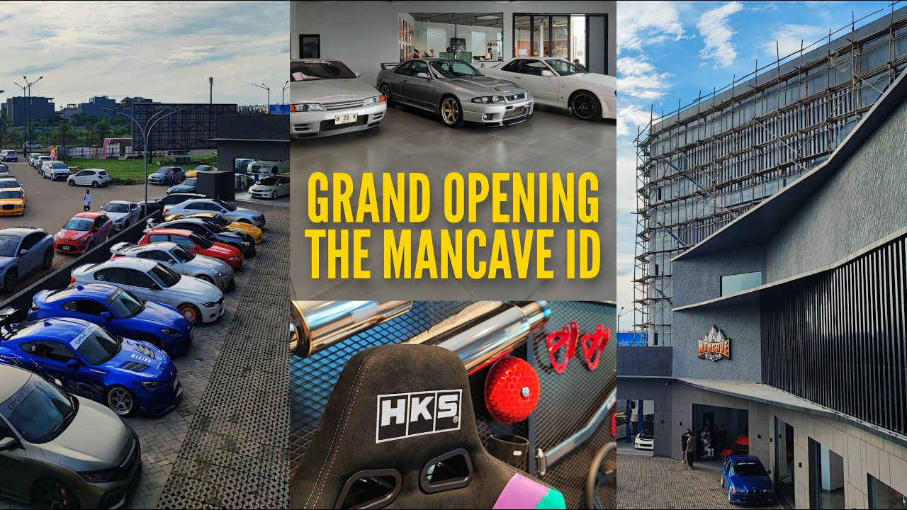 Grand Opening THE MANCAVE ID, markasnya Edward Tanzil