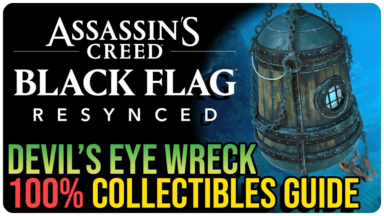 Devil&rsquo;s Eye Caverns &ndash; All Collectible Locations &ndash; Assassin&rsquo;s Creed Black Flag Resynced