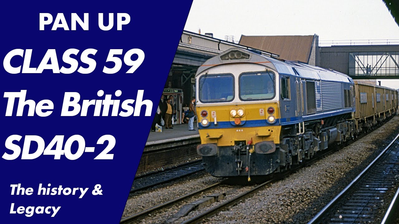The iconic British EMD Class 59, The locomotive that could move mountains, the British SD40-2