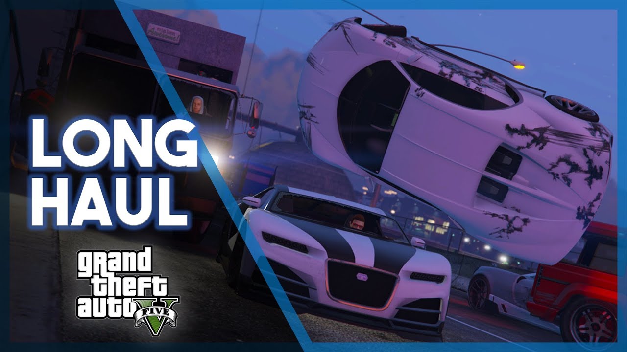 GTA 5 Online | THE LAGGIEST LONG HAUL EVER!! (Long Haul Funny Moments)