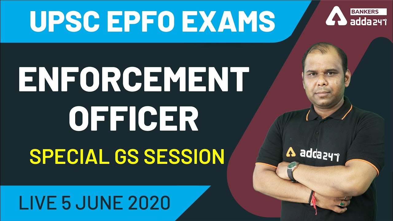 UPSC EPFO Enforcement Officer Special GS Session