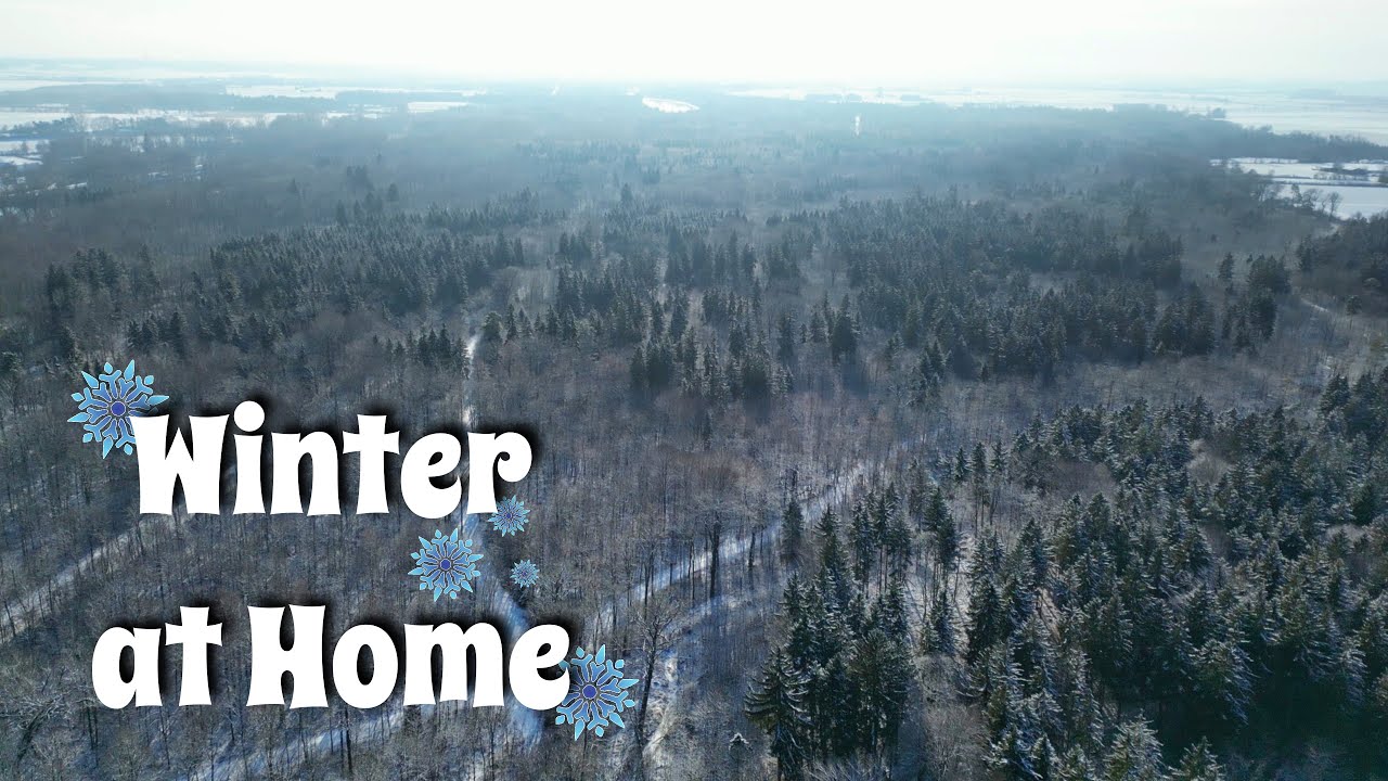 🇩🇪 Winter at Home | drone flights | 4k