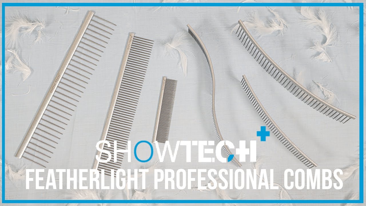 Featherlight professional combs for pet grooming | SHOW TECH+