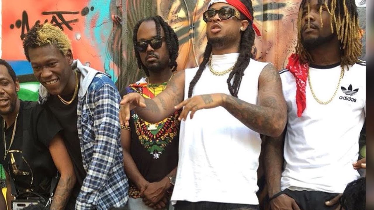Kalash live ap shoot yon video Haiti nan tout lari potoprens