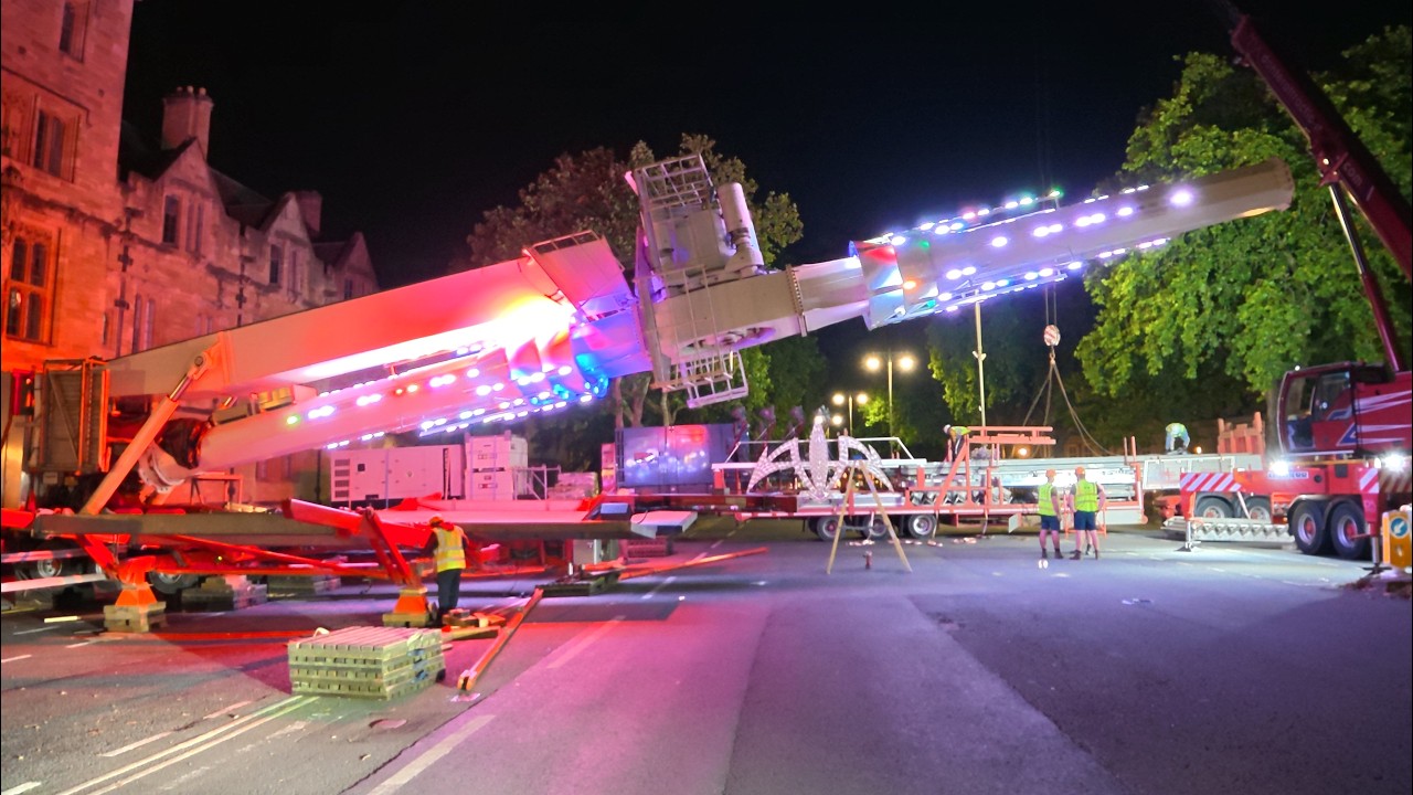 Oxford St Giles' Funfair Pull On & Build Up Through The Night 6/9/2026
