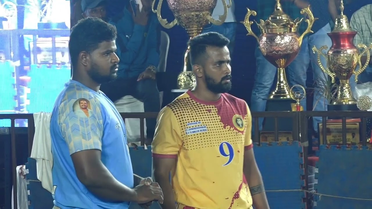 💥Naguvanahalli Vs Kumbarkoppal Semifinal match.2023 High-voltage kabbadi Match💥