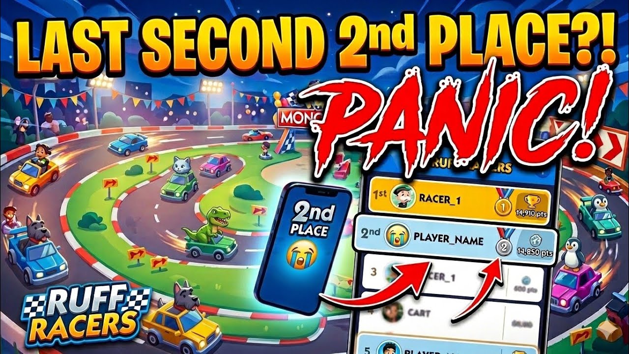 Monopoly GO!! Ruff Racers Race 2!!