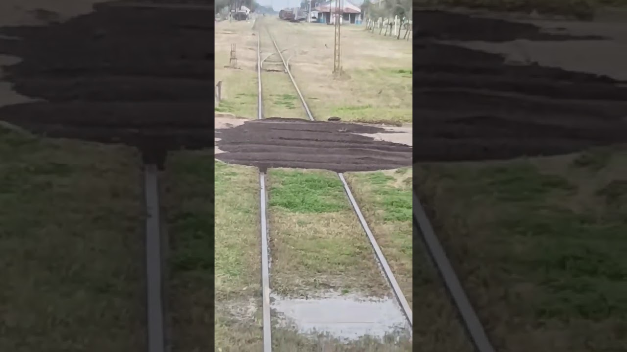 &ldquo;T&aacute;palo con brea&rdquo; &ndash; Trenes Argentinos Cargas, l&iacute;nea Urquiza &ndash; 26/07/2025.